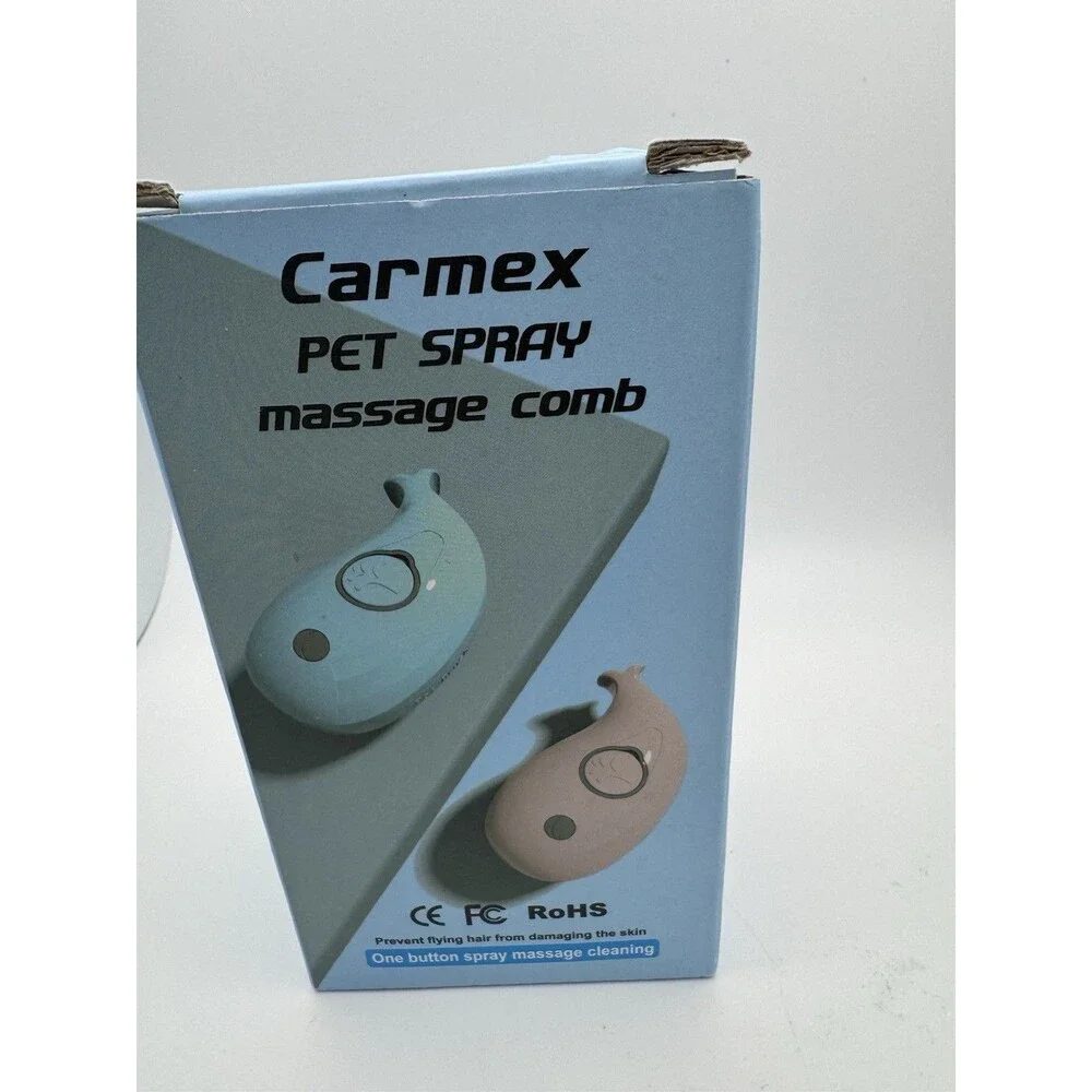 Carmex Pet Spray Massage Comb With Steam